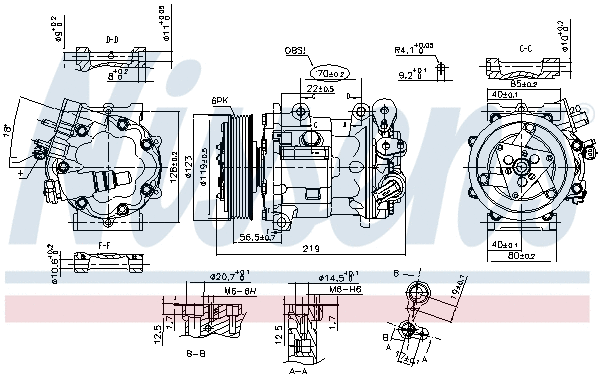 Compressor, air conditioning