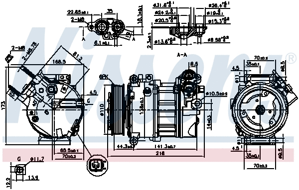 Compressor, air conditioning
