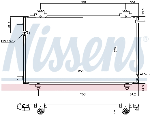 Condenser, air conditioning