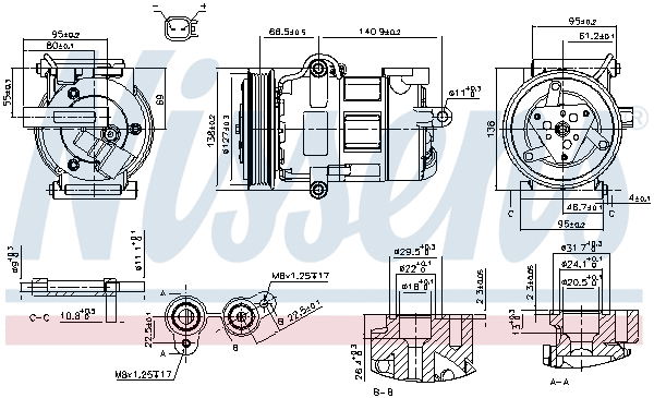 Compressor, air conditioning (890698)