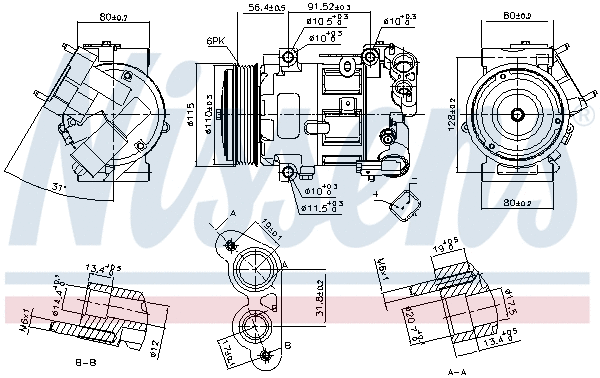 Compressor, air conditioning