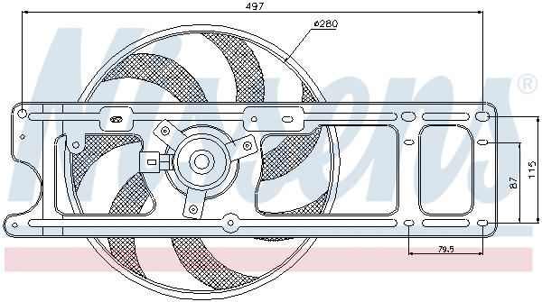 Fan, engine cooling