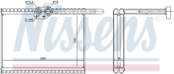 Evaporator, air conditioning