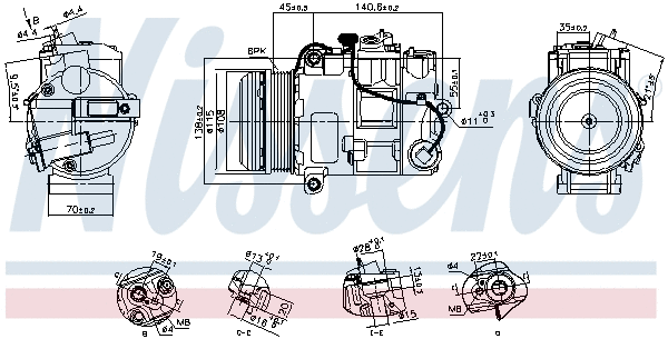 Compressor, air conditioning
