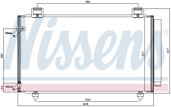 Condenser, air conditioning