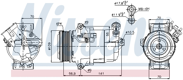 Compressor, air conditioning