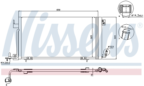 Condenser, air conditioning