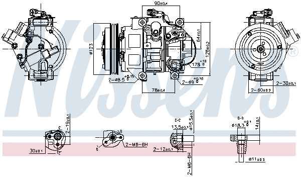 Compressor, air conditioning