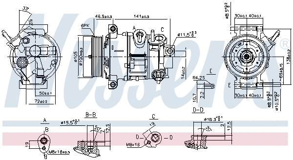 Compressor, air conditioning