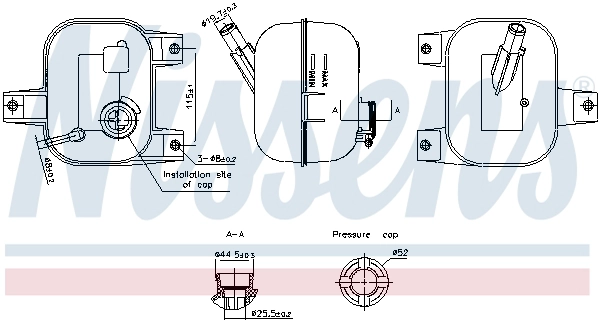 Expansion Tank, coolant (996246)