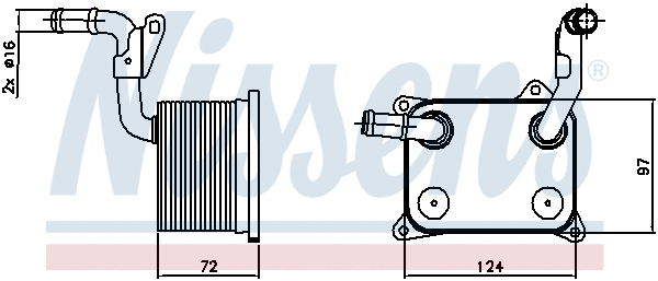 Oil Cooler, engine oil
