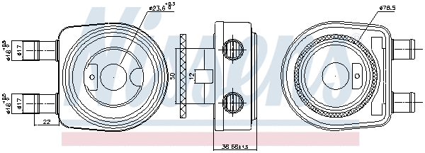 Oil Cooler, engine oil