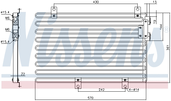 Condenser, air conditioning