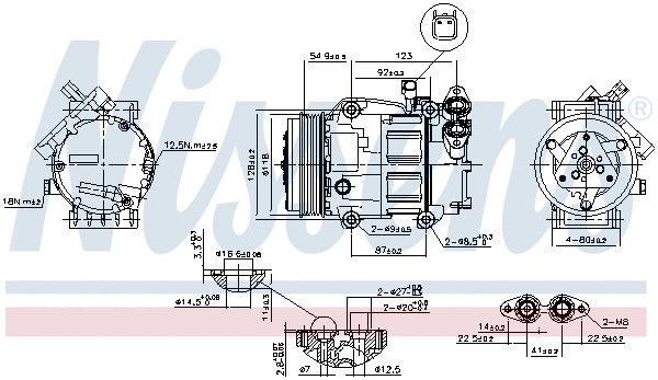 Compressor, air conditioning