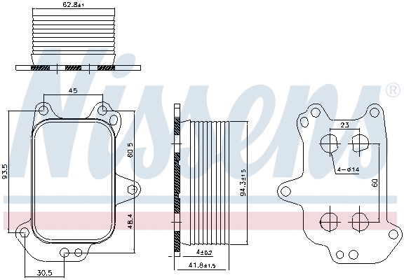 Oil Cooler, engine oil