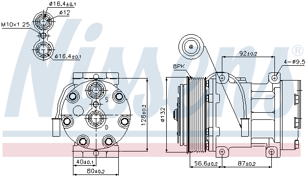 Compressor, air conditioning