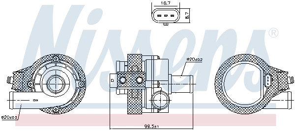 Water Pump, engine cooling