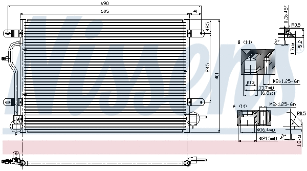 Condenser, air conditioning (94583)