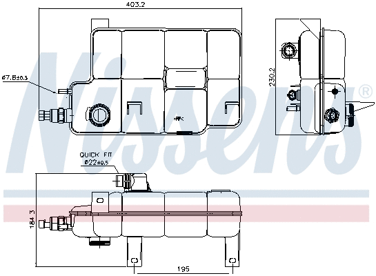 Expansion Tank, coolant