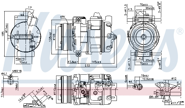 Compressor, air conditioning