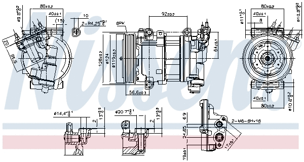 Compressor, air conditioning