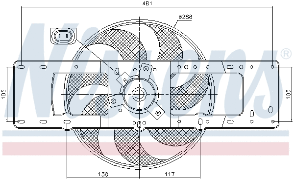 Fan, engine cooling