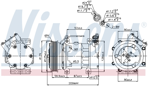 Compressor, air conditioning