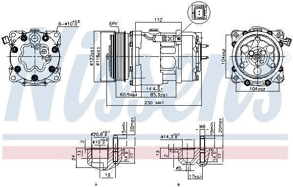 Compressor, air conditioning