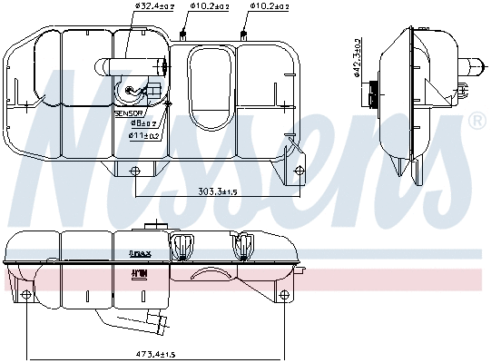 Expansion Tank, coolant