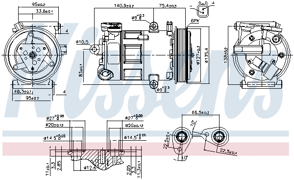 Compressor, air conditioning