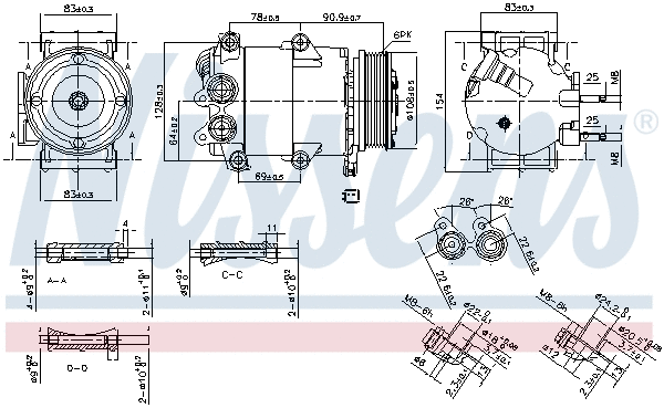 Compressor, air conditioning
