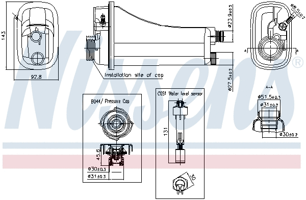Expansion Tank, coolant