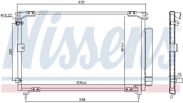 Condenser, air conditioning