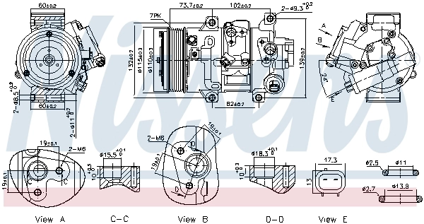 Compressor, air conditioning (891069)