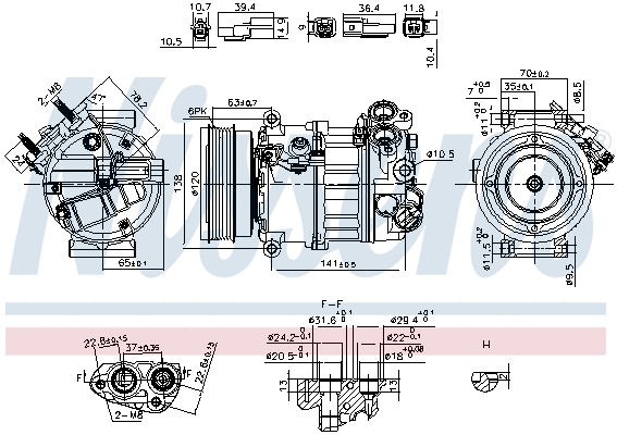 Compressor, air conditioning (890593)