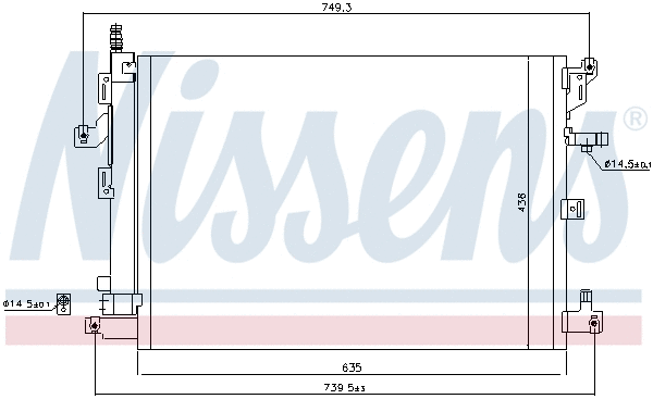 Condenser, air conditioning (940089)