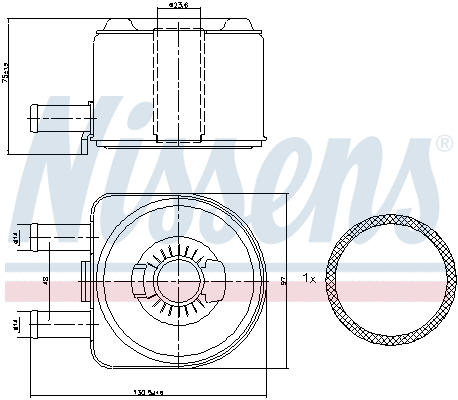 Oil Cooler, engine oil