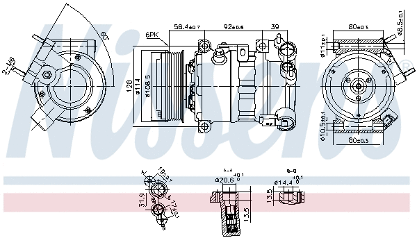 Compressor, air conditioning (890599)