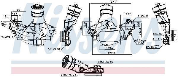 Oil Cooler, engine oil