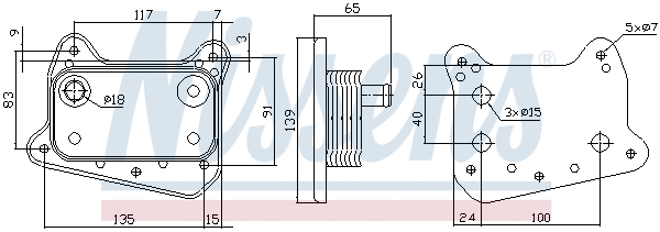 Oil Cooler, engine oil