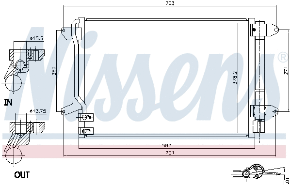 Condenser, air conditioning