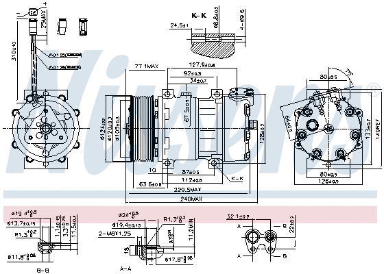 Compressor, air conditioning