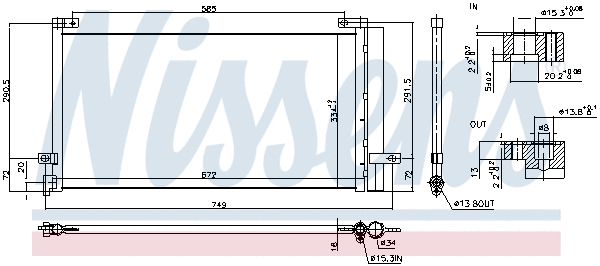 Condenser, air conditioning