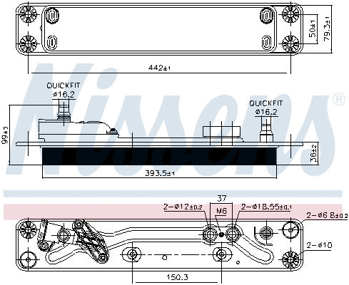 Oil Cooler, automatic transmission