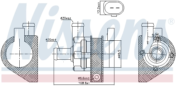 Auxiliary Water Pump (cooling water circuit)