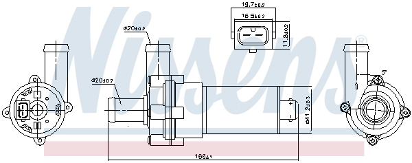Water Pump, engine cooling