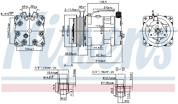 Compressor, air conditioning