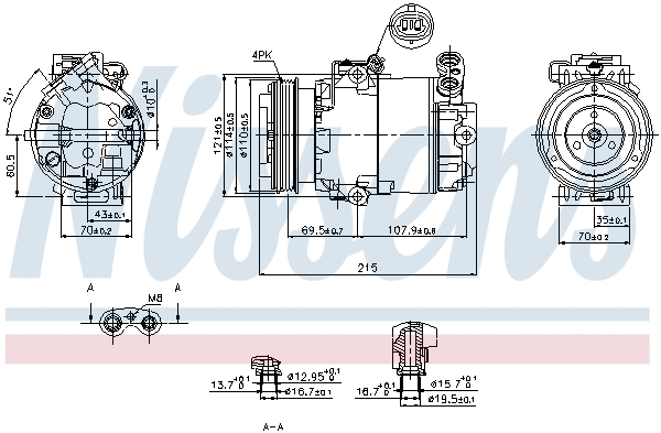 Compressor, air conditioning