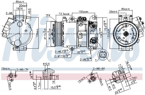 Compressor, air conditioning