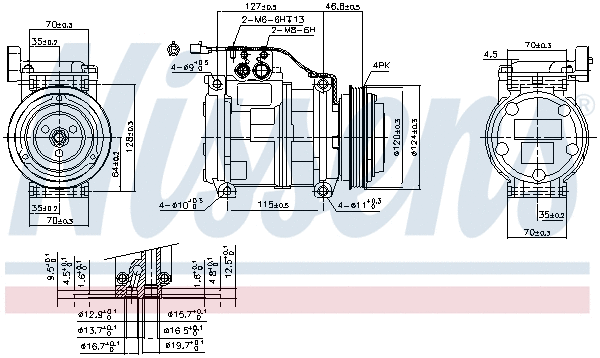 Compressor, air conditioning